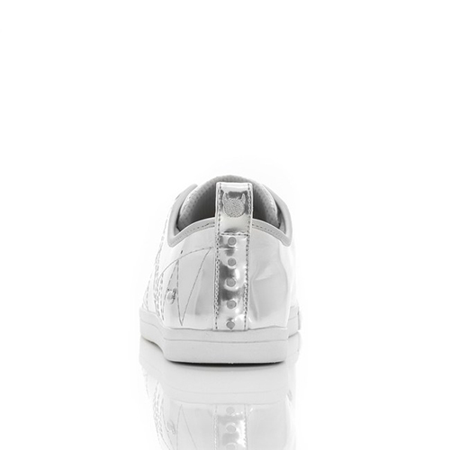メンズシルバースニーカーKRUZIN JAPAN | CRAZY HORSE LO CHROME SILVER